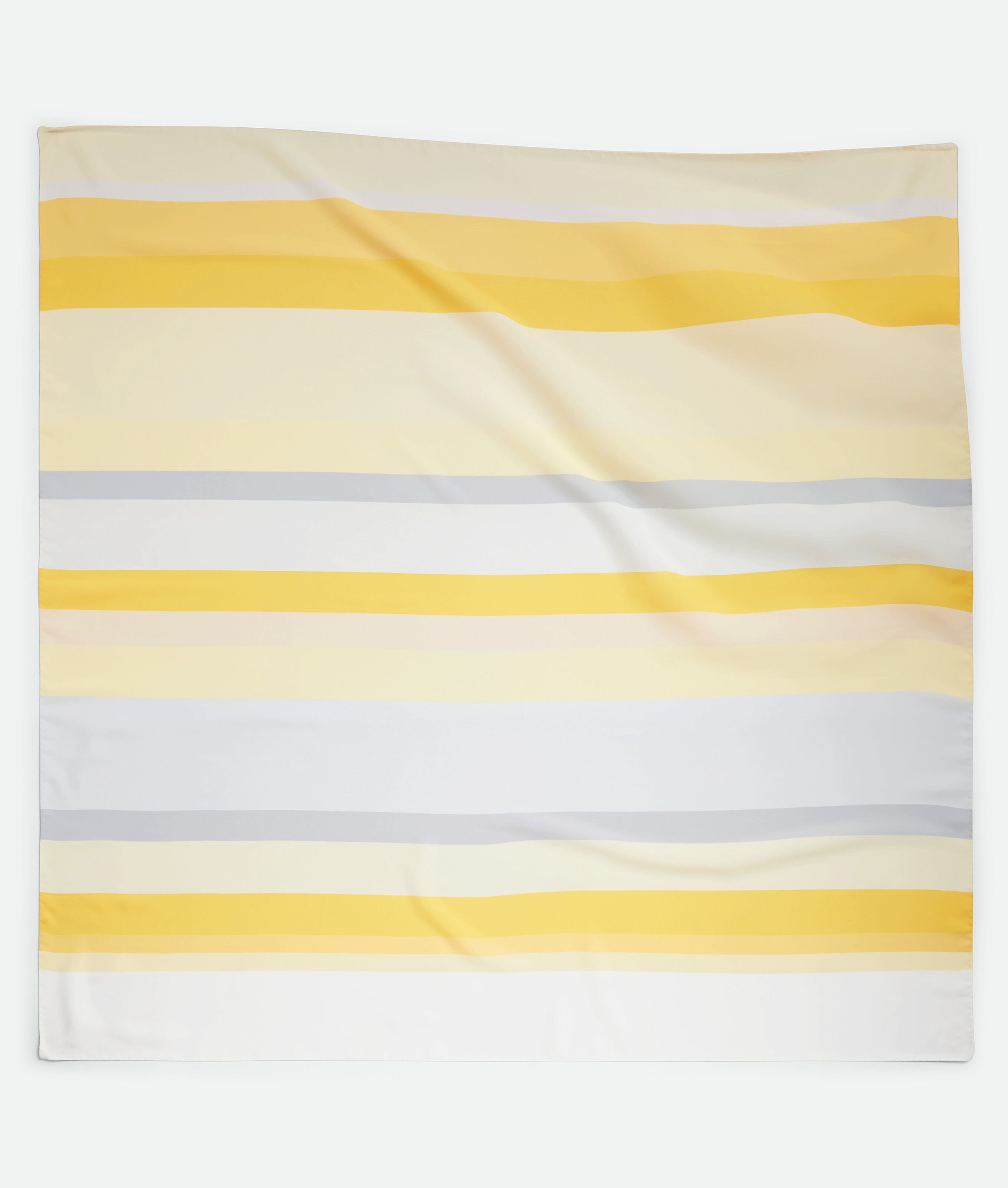 Silk twill striped foulard BOTTEGA VENETA, желтый многоцветный
Silk twill striped foulard BOTTEGA VENETA, желтый многоцветный