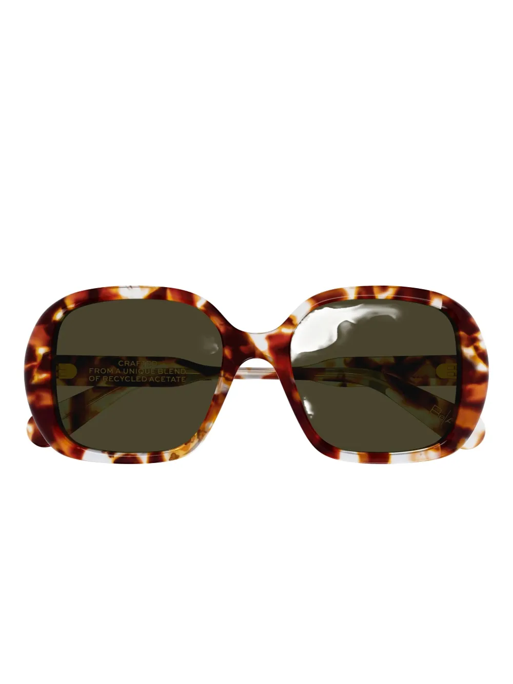 Солнцезащитные очки в круглой оправе Chloé, коричневый
Солнцезащитные очки в круглой оправе Chloé, коричневый