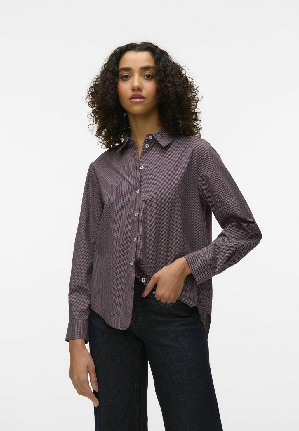 Блузка на пуговицах Vero Moda, темно-красный
Блузка на пуговицах Vero Moda, темно-красный