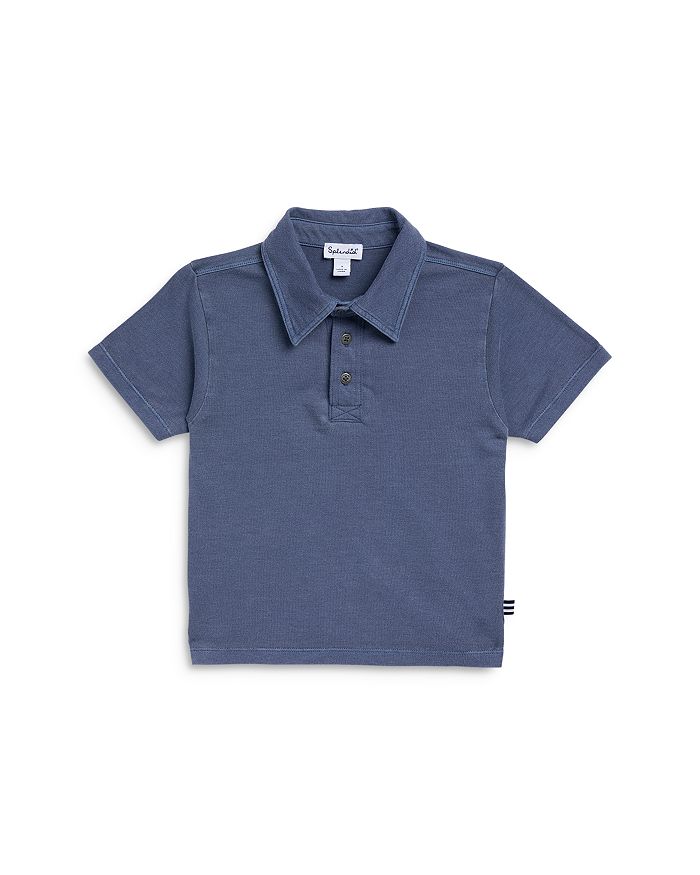 Детская поло для мальчиков - Little Kid Splendid, синий 
Детская поло для мальчиков - Little Kid Splendid, синий