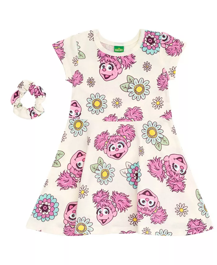 Платье и резинка для волос Sesame Street, белый
Платье и резинка для волос Sesame Street, белый