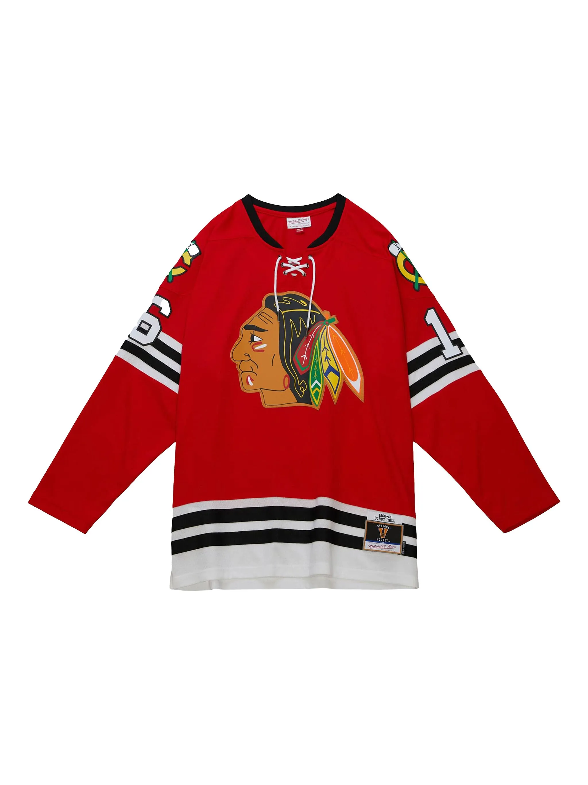 Футболка 1960 Line Bobby Hull из коллаборации с Chicago Hawks Mitchell & Ness, красный
Футболка 1960 Line Bobby Hull из коллаборации с Chicago Hawks Mitchell & Ness, красный