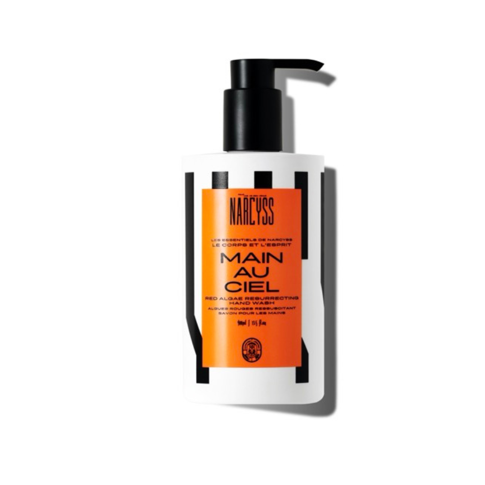 Жидкое мыло для рук с красными водорослями main au ciel red algae surrecting hand wash Narcyss, 400 мл
Жидкое мыло для рук с красными водорослями main au ciel red algae surrecting hand wash Narcyss, 400 мл