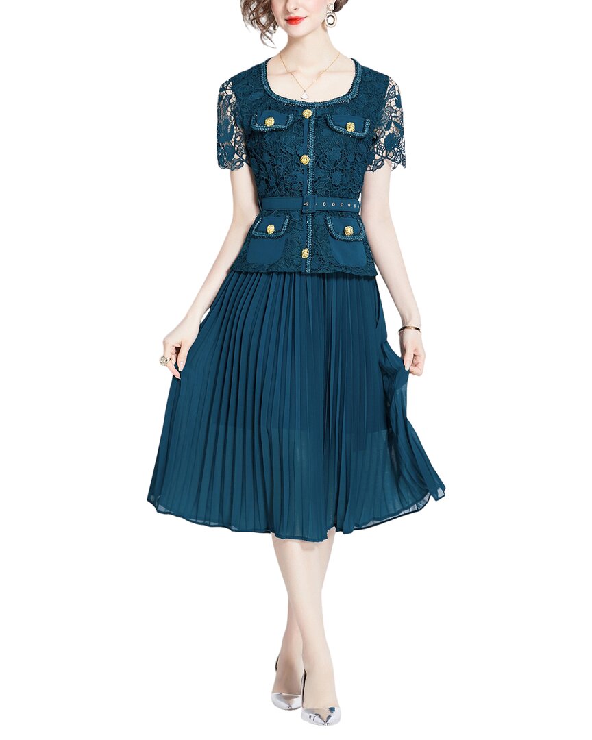 Платье Dza Midi, зеленый 
Платье Dza Midi, зеленый