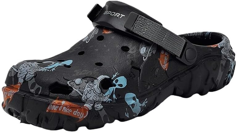 Удобные мужские летние сандалии EVA с дышащим дизайном и отверстиями, Легкая обувь для улицы, пляжа и вождения, Нескользящая обувь на весь день Clolinde, черный
Удобные мужские летние сандалии EVA с дышащим дизайном и отверстиями, Легкая обувь для улицы, пляжа и вождения, Нескользящая обувь на весь день Clolinde, черный