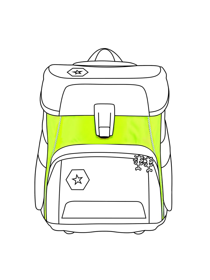 Step by Step Неоновый чехол для школьного рюкзака SPACE, желтый
Step by Step Неоновый чехол для школьного рюкзака SPACE, желтый