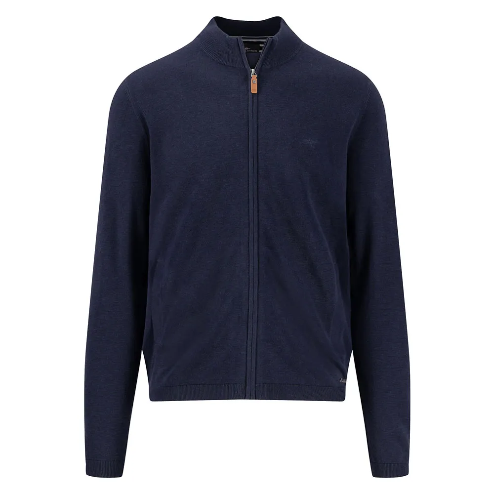 Свитер Fynch Hatton Air Cotton full zip, синий
Свитер Fynch Hatton Air Cotton full zip, синий