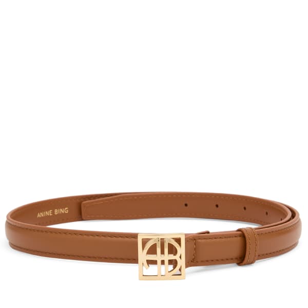 Ремень с монограммой Anine Bing, цвет cognac
Ремень с монограммой Anine Bing, цвет cognac
