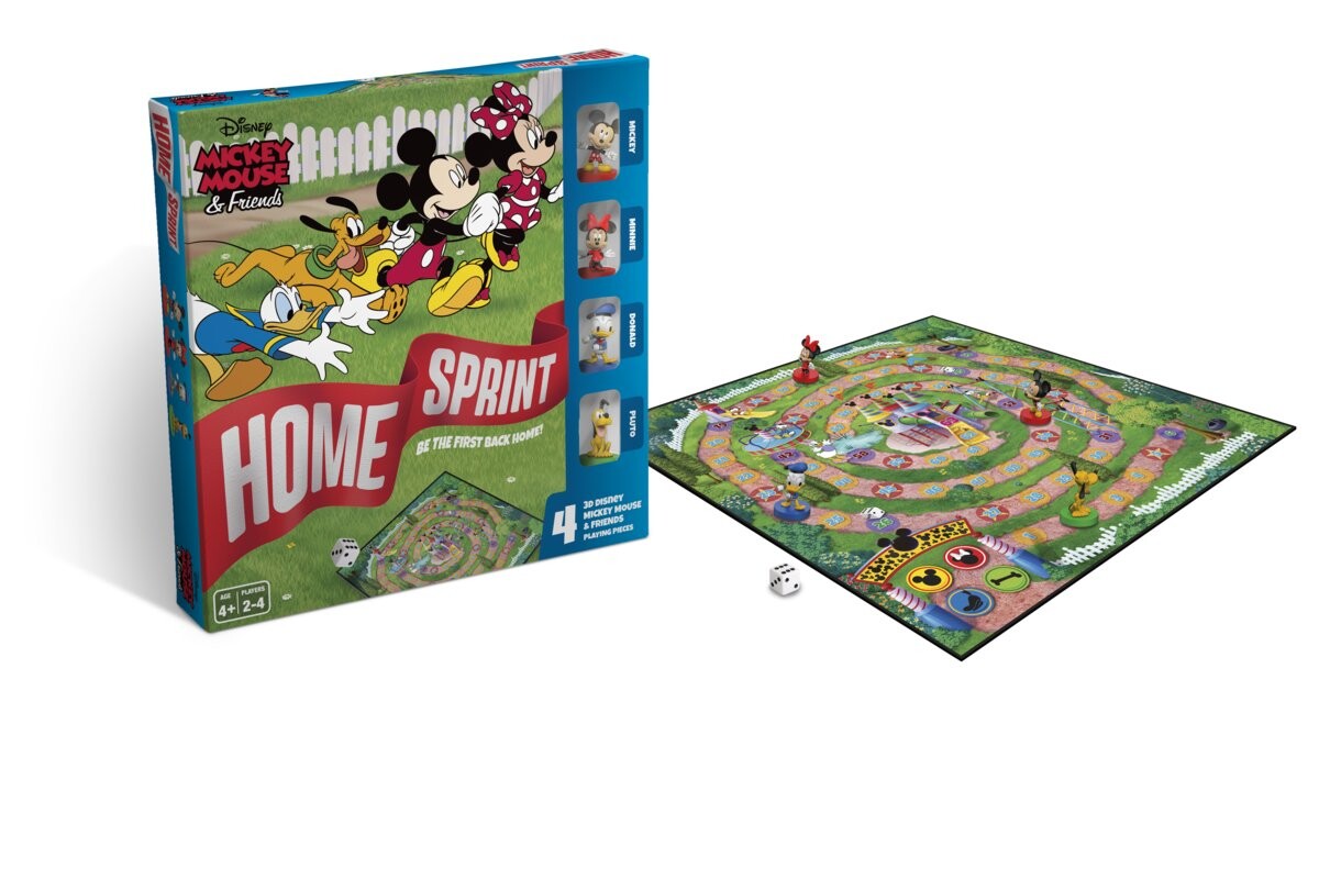 «Микки и друзья», семейная игра «Домашний спринт» Cartamundi
«Микки и друзья», семейная игра «Домашний спринт» Cartamundi