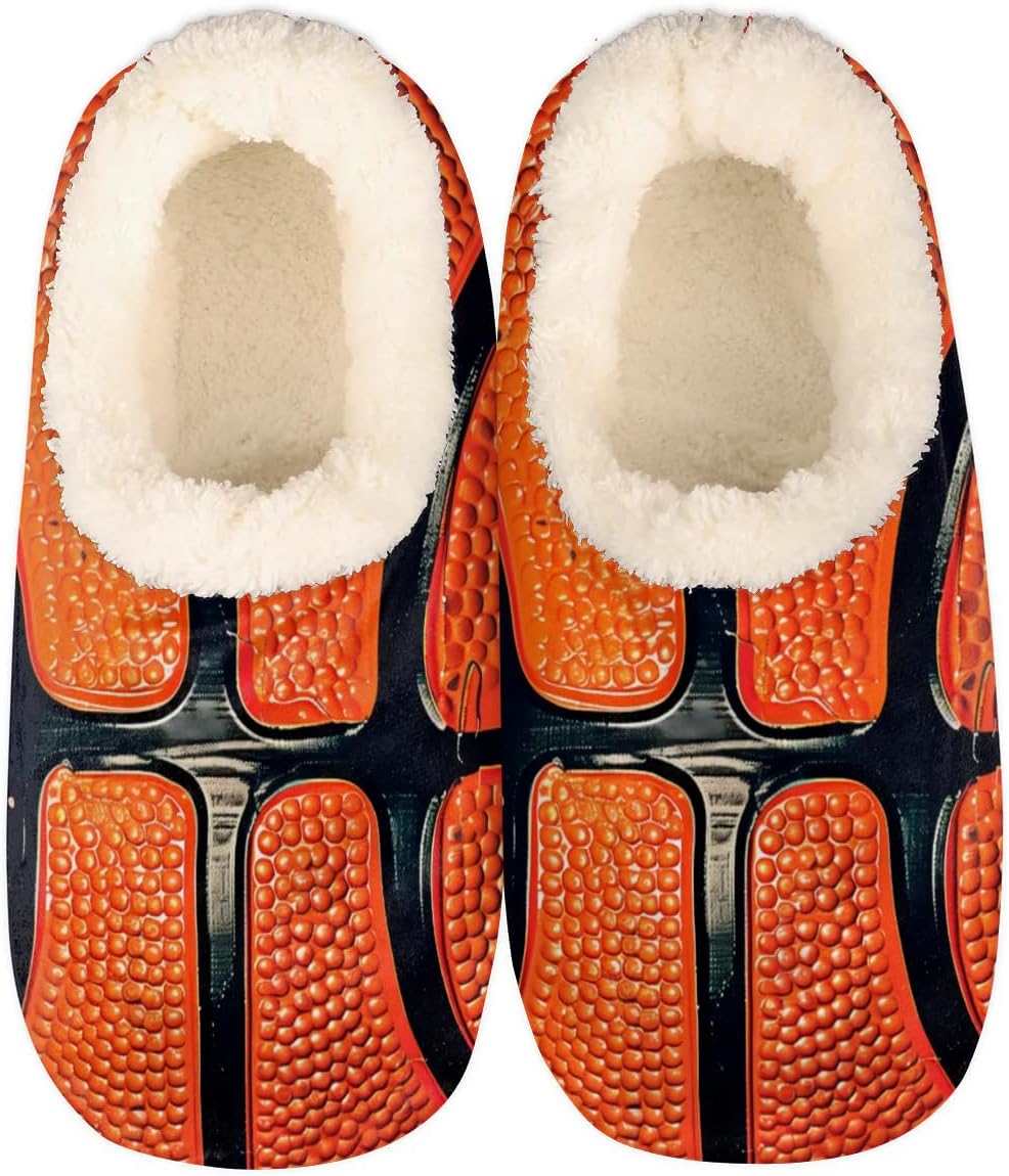 Домашние тапочки в виде баскетбольного мяча для женщин и мужчин, мягкие, пушистые, уютные, нескользящие, с текстурой баскетбольного мяча Yppahhhh, мультиколор
Домашние тапочки в виде баскетбольного мяча для женщин и мужчин, мягкие, пушистые, уютные, нескользящие, с текстурой баскетбольного мяча Yppahhhh, мультиколор