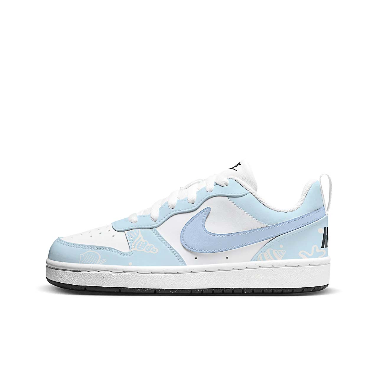 Nike Кроссовки для скейтбординга Court Borough Shell Memory Slip Resistant Abrasion Resistant низкие детские синий белый unisex
Nike Кроссовки для скейтбординга Court Borough Shell Memory Slip Resistant Abrasion Resistant низкие детские синий белый unisex