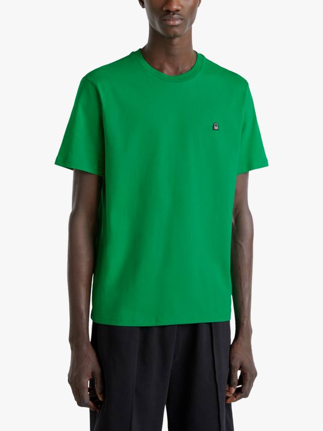 Хлопчатобумажная футболка с логотипом regular fit с коротким рукавом Benetton, цвет Intense Green
Хлопчатобумажная футболка с логотипом regular fit с коротким рукавом Benetton, цвет Intense Green