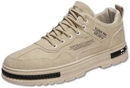 Мужские низкие кроссовки - амортизирующая подошва из ПВХ, минималистичная арка и протектор, всесезонные повседневные и спортивные туфли для тренажерного зала, офиса и повседневной носки - удобный дизайн с круглым носком Minlaidian, хаки
Мужские низкие кроссовки - амортизирующая подошва из ПВХ, минималистичная арка и протектор, всесезонные повседневные и спортивные туфли для тренажерного зала, офиса и повседневной носки - удобный дизайн с круглым носком Minlaidian, хаки