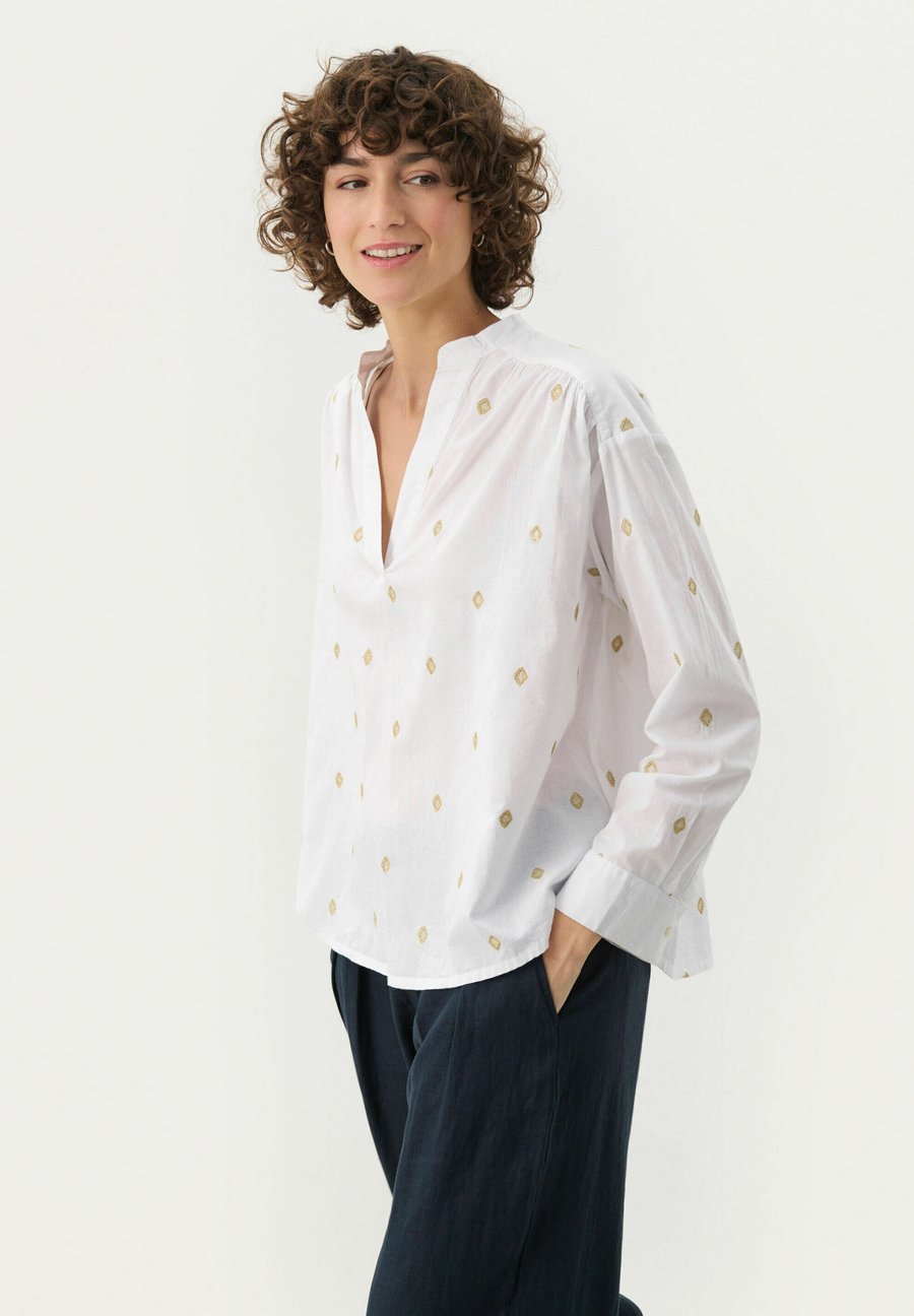 Блуза Part Two Blouse, Bright White Gold Embroidery/White
Блуза Part Two Blouse, Bright White Gold Embroidery/White