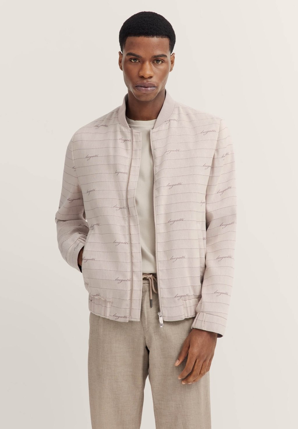 Куртка-бомбер COLLAGE bugatti, бежевый
Куртка-бомбер COLLAGE bugatti, бежевый