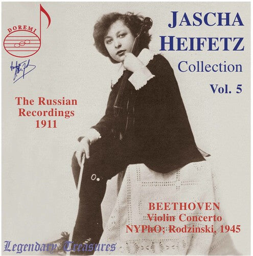 CD диск Heifetz / Beethoven / NY Phil Orch / Rodzinski: Jascha Heifetz Coll 5: Russian Recordings 1911
CD диск Heifetz / Beethoven / NY Phil Orch / Rodzinski: Jascha Heifetz Coll 5: Russian Recordings 1911