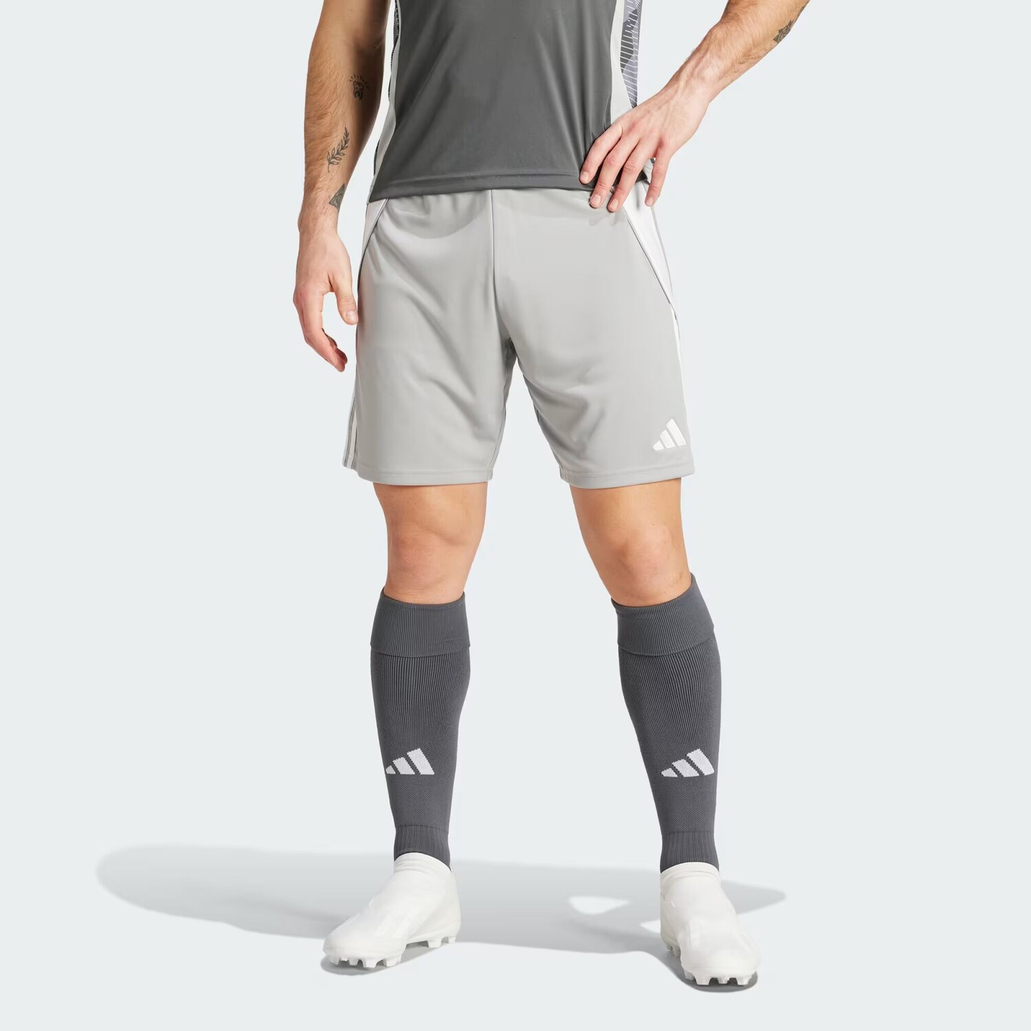 Tiro 24 Шорты Adidas, цвет Team Mid Grey/White
Tiro 24 Шорты Adidas, цвет Team Mid Grey/White