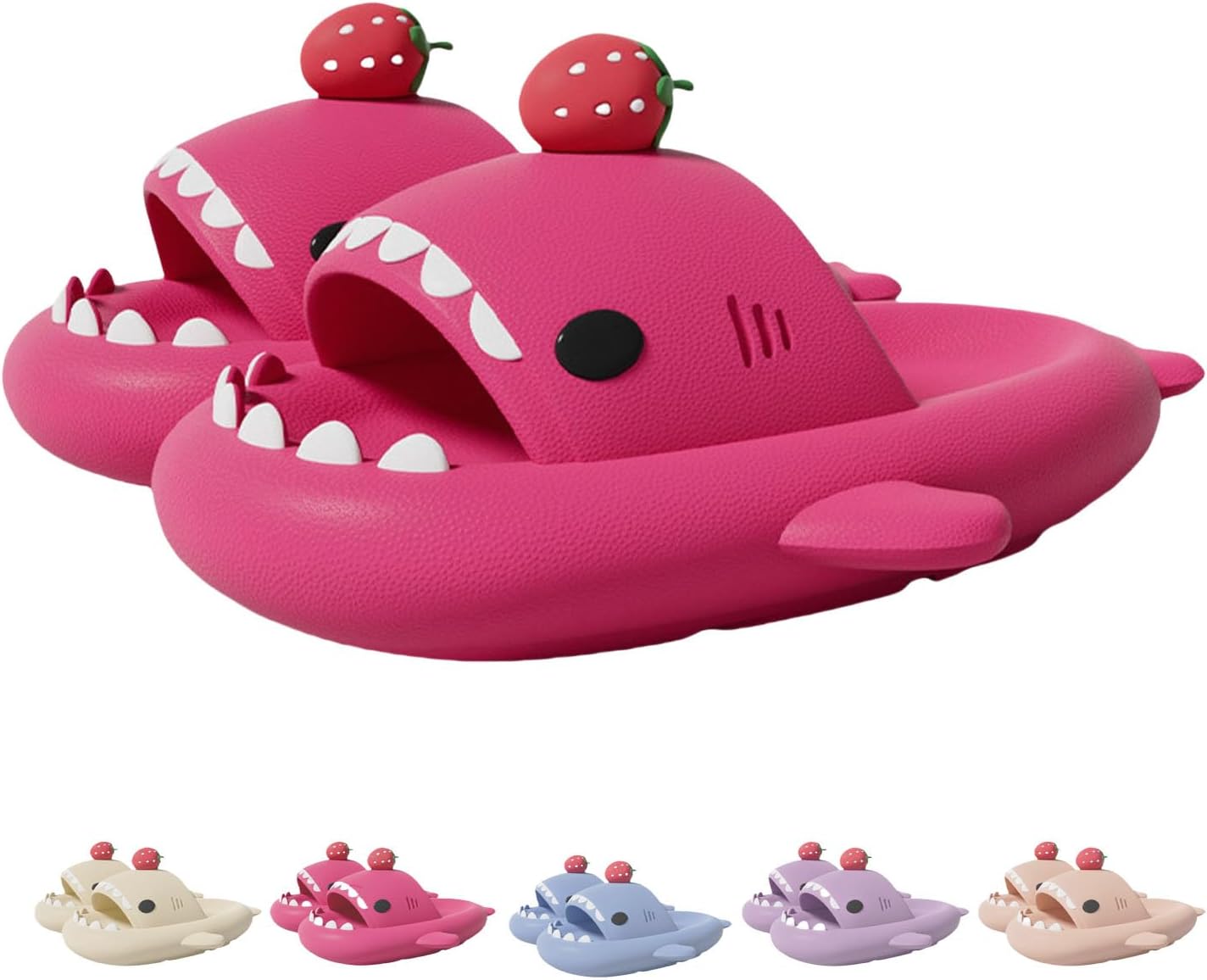 Водные туфли Strawberry Shark для мужчин и женщин - Нескользящие акваноски для пляжа, бассейна и душа - Быстросохнущие удобные слайдеры Generic, розовый
Водные туфли Strawberry Shark для мужчин и женщин - Нескользящие акваноски для пляжа, бассейна и душа - Быстросохнущие удобные слайдеры Generic, розовый