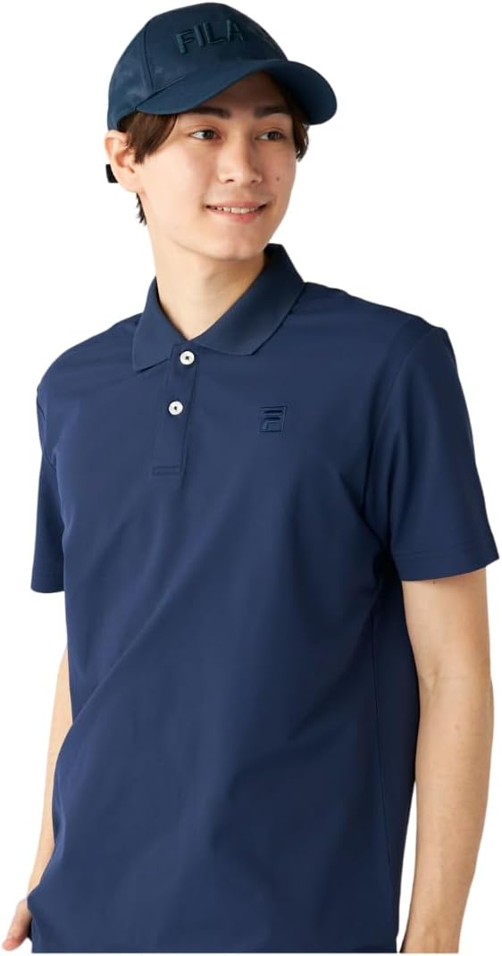 Мужская поло-рубашка Fila Golf с коротким рукавом, впитывающая пот, быстросохнущая, с защитой от УФ-излучения, на молнии до середины груди, темно-синий
Мужская поло-рубашка Fila Golf с коротким рукавом, впитывающая пот, быстросохнущая, с защитой от УФ-излучения, на молнии до середины груди, темно-синий