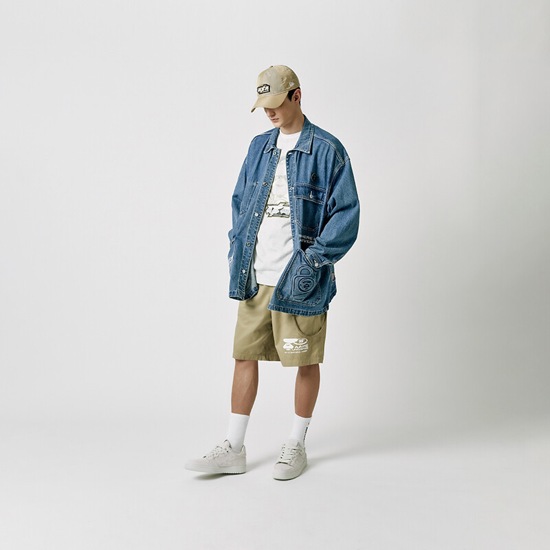 Джинсовая куртка мужская синяя BLX Aape, синий
Джинсовая куртка мужская синяя BLX Aape, синий