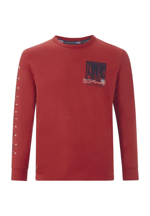 Рубашка с длинными рукавами winholm Jan Vanderstorm, красный
Рубашка с длинными рукавами winholm Jan Vanderstorm, красный