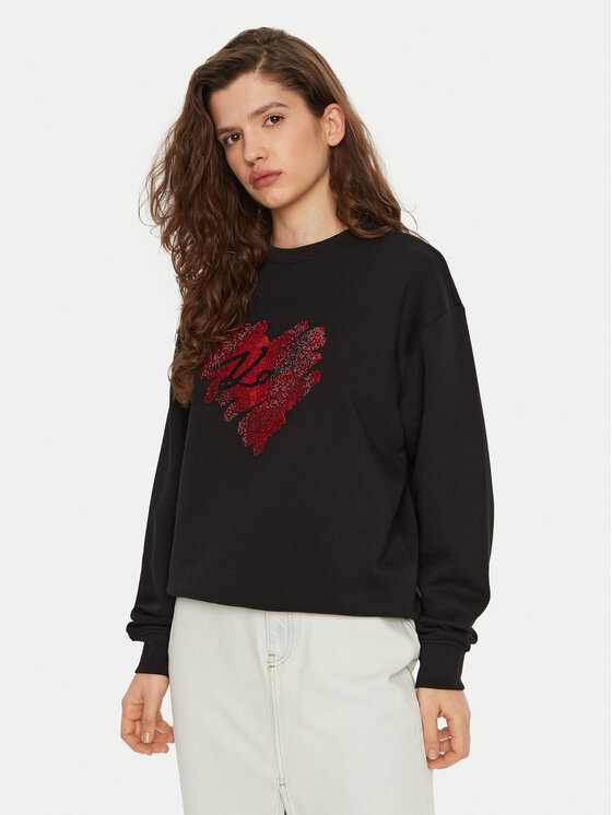 Толстовка обычного кроя Karl Lagerfeld, черный
Толстовка обычного кроя Karl Lagerfeld, черный