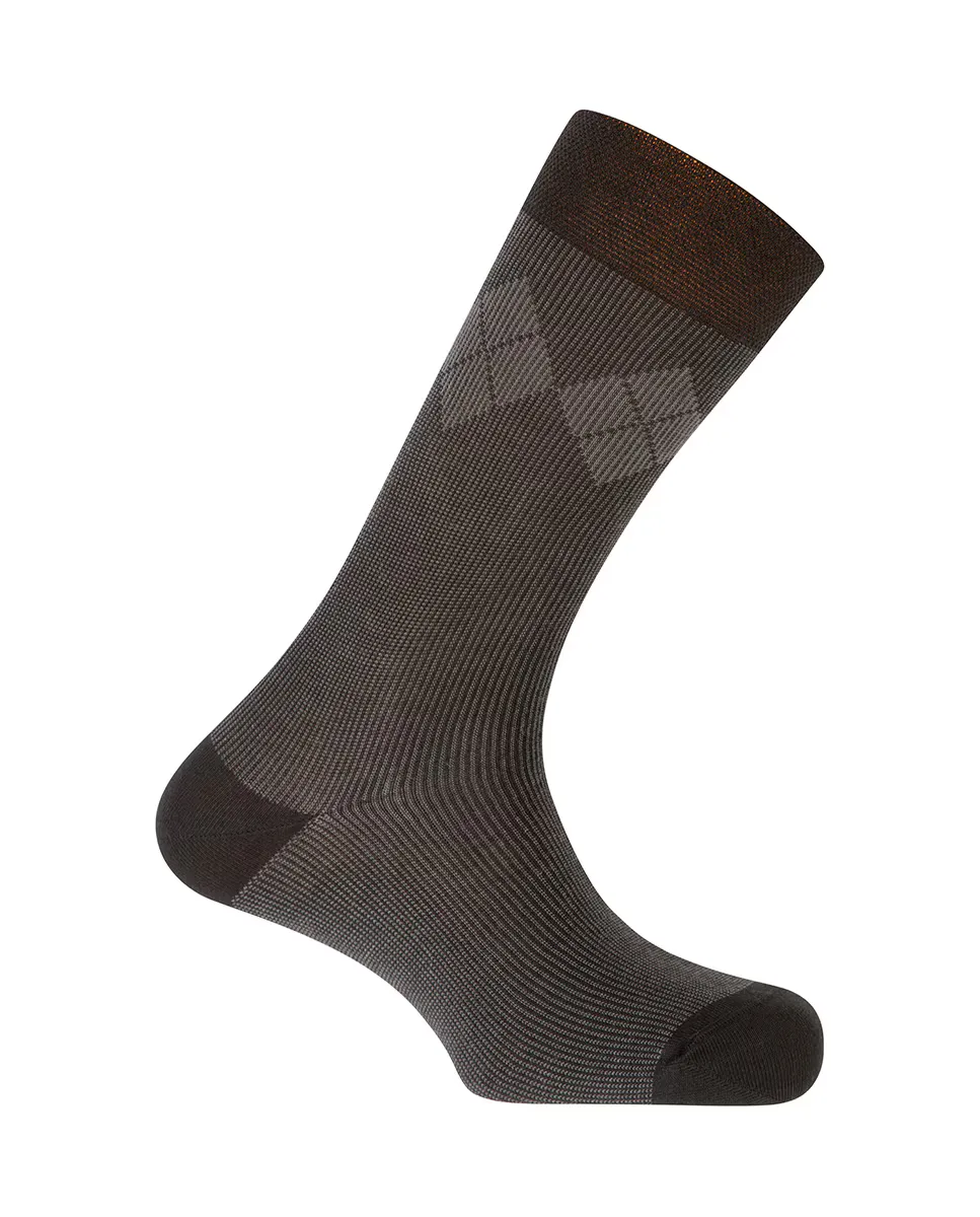 Мужские хлопковые носки с черными ромбами Punto Blanco
Мужские хлопковые носки с черными ромбами Punto Blanco