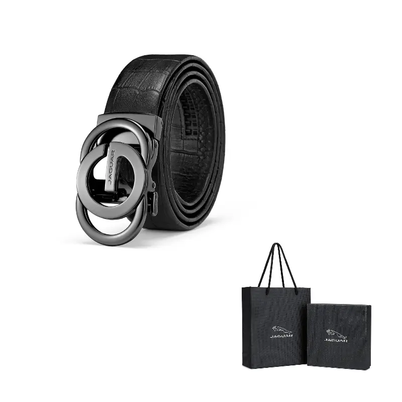 JAGUAR Мужской кожаный ремень из коровьей кожи черный шириной 3,5 см, Black
JAGUAR Мужской кожаный ремень из коровьей кожи черный шириной 3,5 см, Black