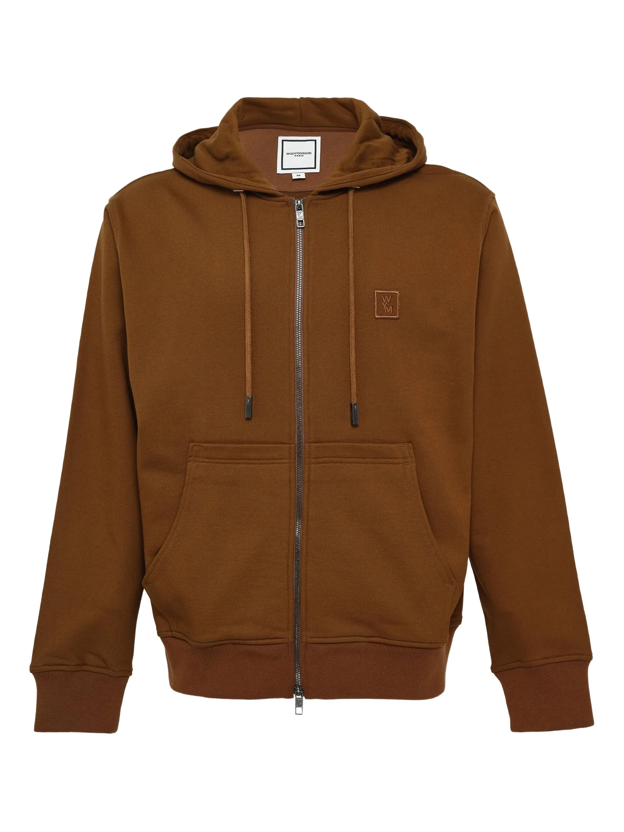 Толстовка на молнии Wooyoungmi, коричневый
Толстовка на молнии Wooyoungmi, коричневый