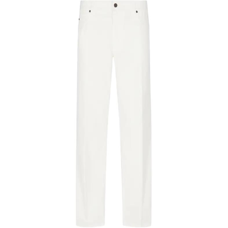 J76 прямого кроя брюки из мятого твила с пятью карманами EMPORIO ARMANI, белый
J76 прямого кроя брюки из мятого твила с пятью карманами EMPORIO ARMANI, белый