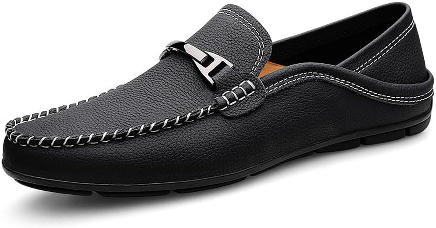 Мужские кожаные слипоны NXNBHSL с металлической отделкой, повседневные туфли-лодочки с круглым носком, легкие мокасины, деловые и повседневные обувь, черный
Мужские кожаные слипоны NXNBHSL с металлической отделкой, повседневные туфли-лодочки с круглым носком, легкие мокасины, деловые и повседневные обувь, черный