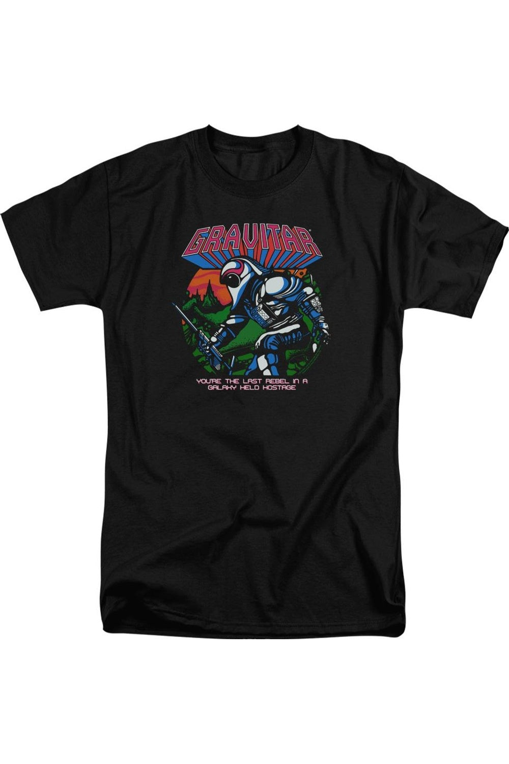 Футболка Atari Last Rebel с коротким рукавом для взрослых Gildan, черный
Футболка Atari Last Rebel с коротким рукавом для взрослых Gildan, черный