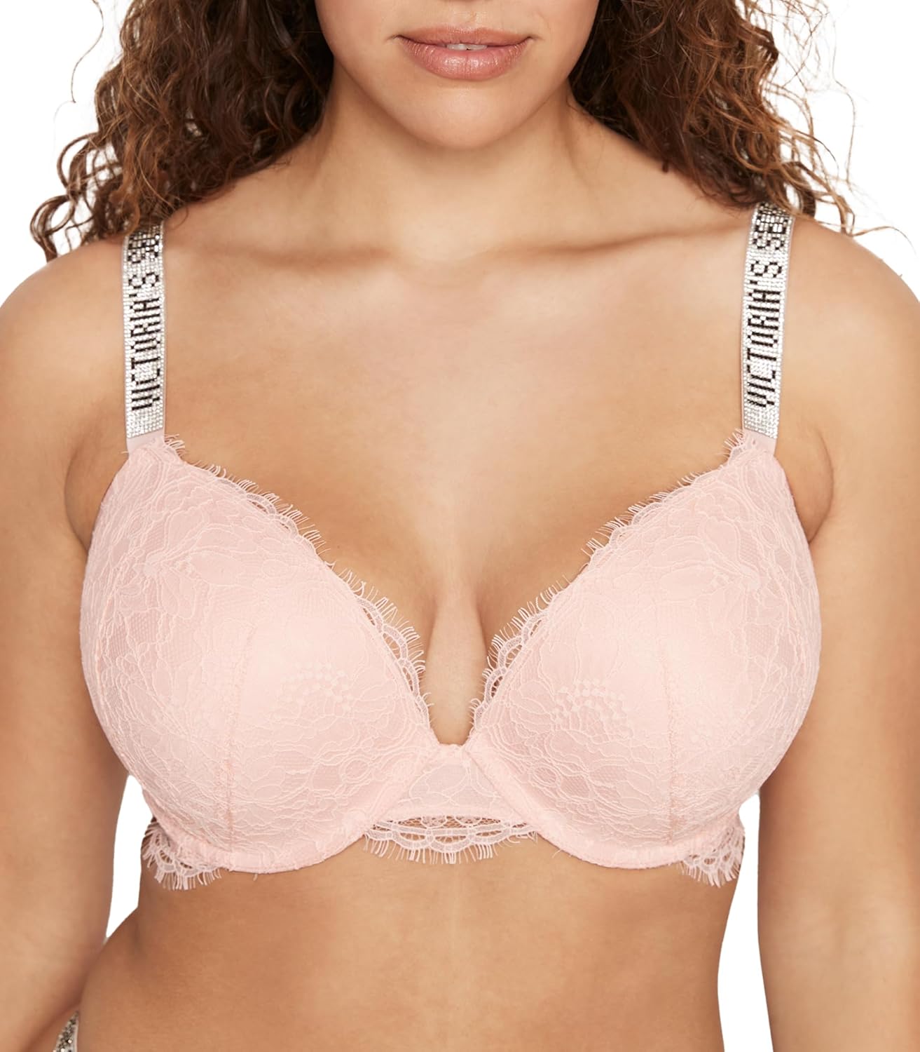 Victoria's Secret Shine Strap Push Up Bra, бюстгальтеры для женщин (32A-38DDD), Purest Pink
Victoria's Secret Shine Strap Push Up Bra, бюстгальтеры для женщин (32A-38DDD), Purest Pink