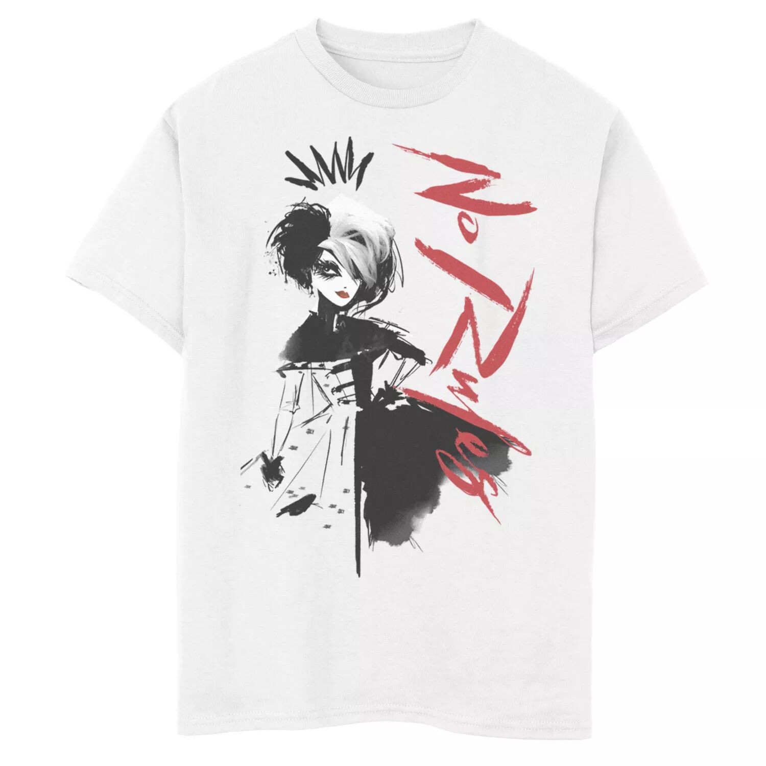 Футболка с портретом в стиле гранж для мальчиков 8–20 лет Disney's Cruella No Rules Disney
Футболка с портретом в стиле гранж для мальчиков 8–20 лет Disney's Cruella No Rules Disney