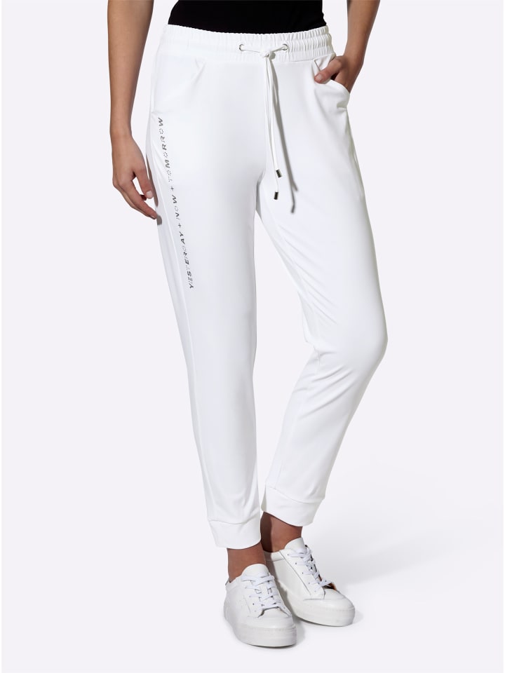 Тканевые брюки Heine, экрю
Тканевые брюки Heine, экрю