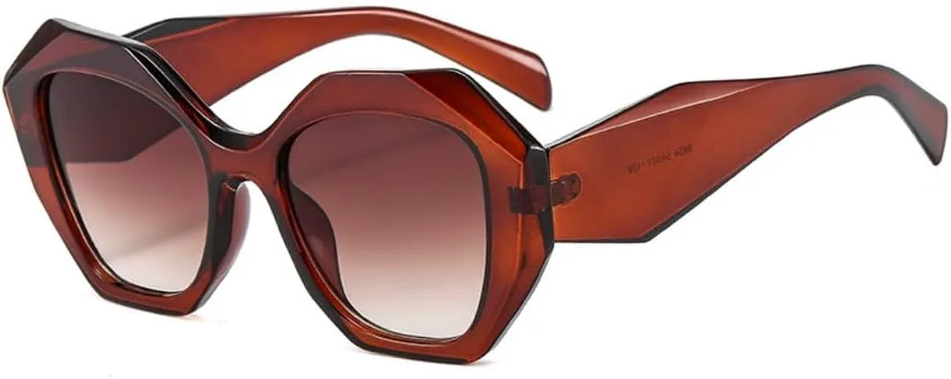 Солнцезащитные очки неправильной формы квадратной формы для женщин в стиле ретро-винтаж для мужчин, большие очки с защитой от УФ-излучения UV400 UATXTAU, Tea
Солнцезащитные очки неправильной формы квадратной формы для женщин в стиле ретро-винтаж для мужчин, большие очки с защитой от УФ-излучения UV400 UATXTAU, Tea