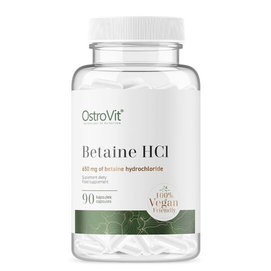 OstroVit, Betaine HCL 90 капсул 650 мг Пищеварение растений
OstroVit, Betaine HCL 90 капсул 650 мг Пищеварение растений