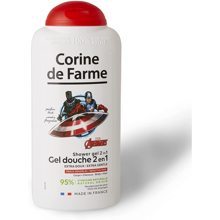 Гель для душа Extra-Doux Avengers 2-в-1 для мытья тела и волос для детей 300 мл Corine de Farme
Гель для душа Extra-Doux Avengers 2-в-1 для мытья тела и волос для детей 300 мл Corine de Farme