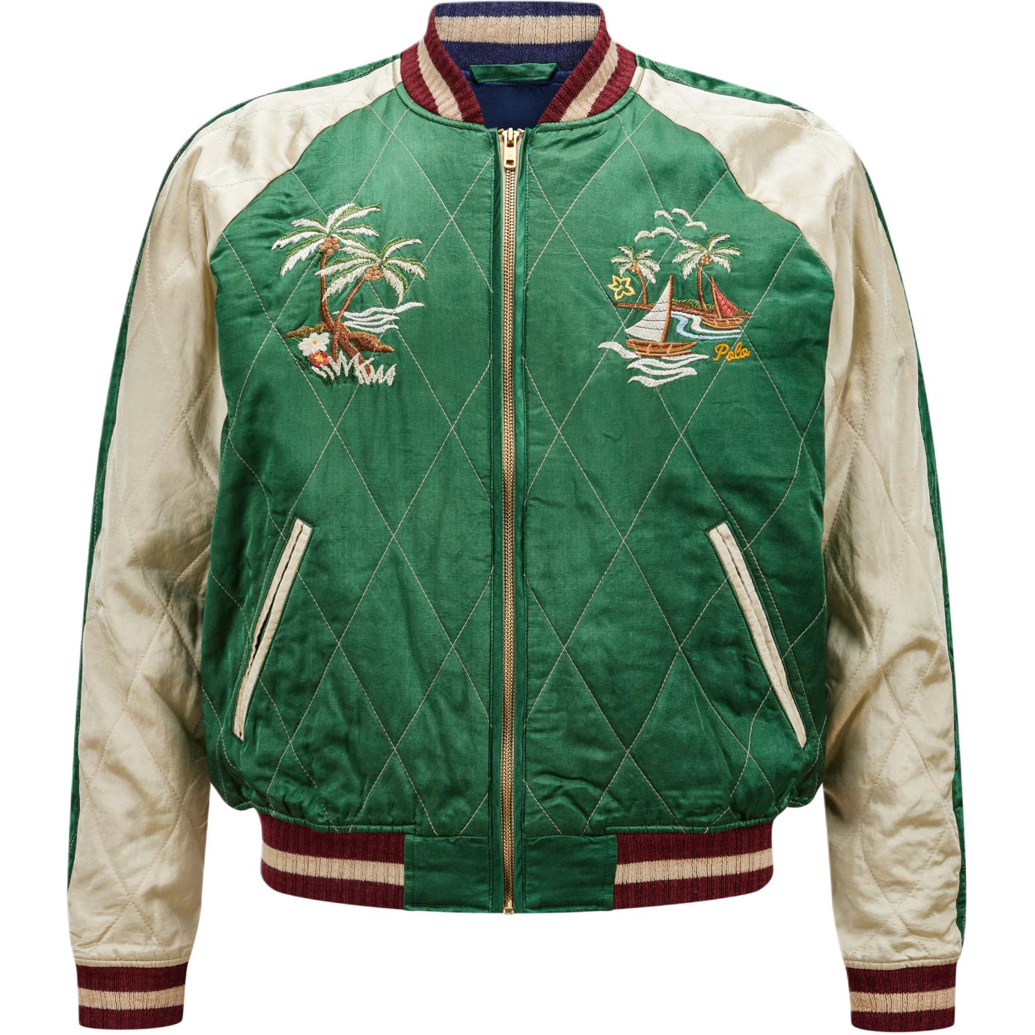 Вышитый бомбер Polo Ralph Lauren, темно зеленый
Вышитый бомбер Polo Ralph Lauren, темно зеленый