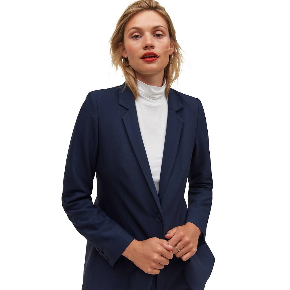 Женский повседневный пиджак больших размеров Ellos, темно-синий
Женский повседневный пиджак больших размеров Ellos, темно-синий