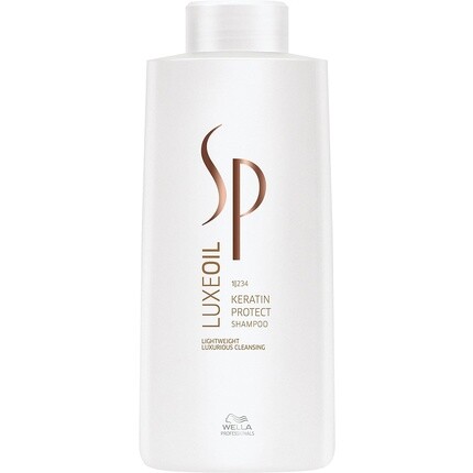Wella Sp System Professional Luxeoil Keratin Protect Шампунь 1л
Wella Sp System Professional Luxeoil Keratin Protect Шампунь 1л