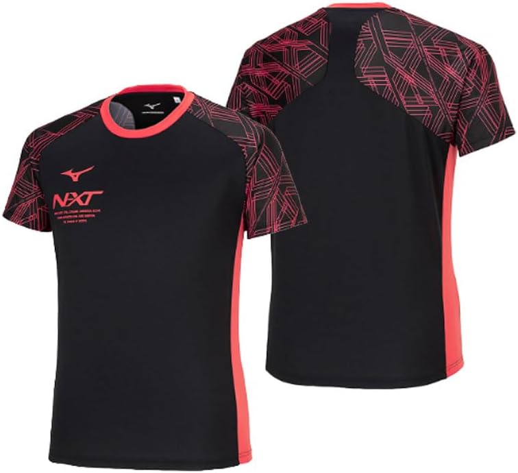 Футболка для тренировок Mizuno U2MAB014 N-XT, с коротким рукавом, унисекс, черный/красный
Футболка для тренировок Mizuno U2MAB014 N-XT, с коротким рукавом, унисекс, черный/красный
