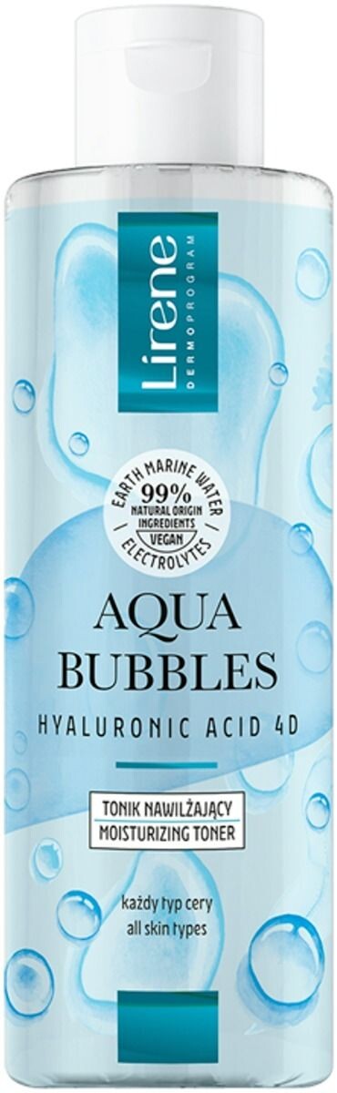 Тоник для лица Lirene Aqua Bubbles, 200 мл
Тоник для лица Lirene Aqua Bubbles, 200 мл