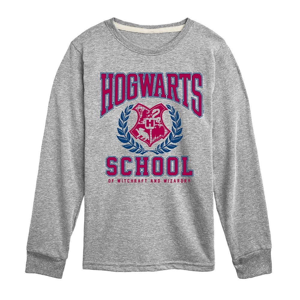 Университетская футболка с длинными рукавами и рисунком «Гарри Поттер Хогвартс» для мальчиков 8–20 лет Harry Potter, цвет Heather Gray
Университетская футболка с длинными рукавами и рисунком «Гарри Поттер Хогвартс» для мальчиков 8–20 лет Harry Potter, цвет Heather Gray