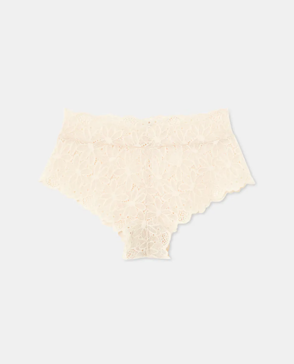 Кружевные стринги с цветочным мотивом Pecado Original, бежевый
Кружевные стринги с цветочным мотивом Pecado Original, бежевый