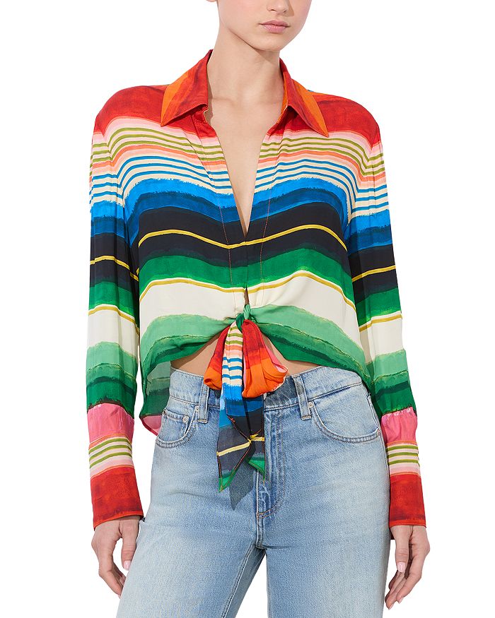 Топ с завязками Hannon Alice and Olivia, мультиколор
Топ с завязками Hannon Alice and Olivia, мультиколор