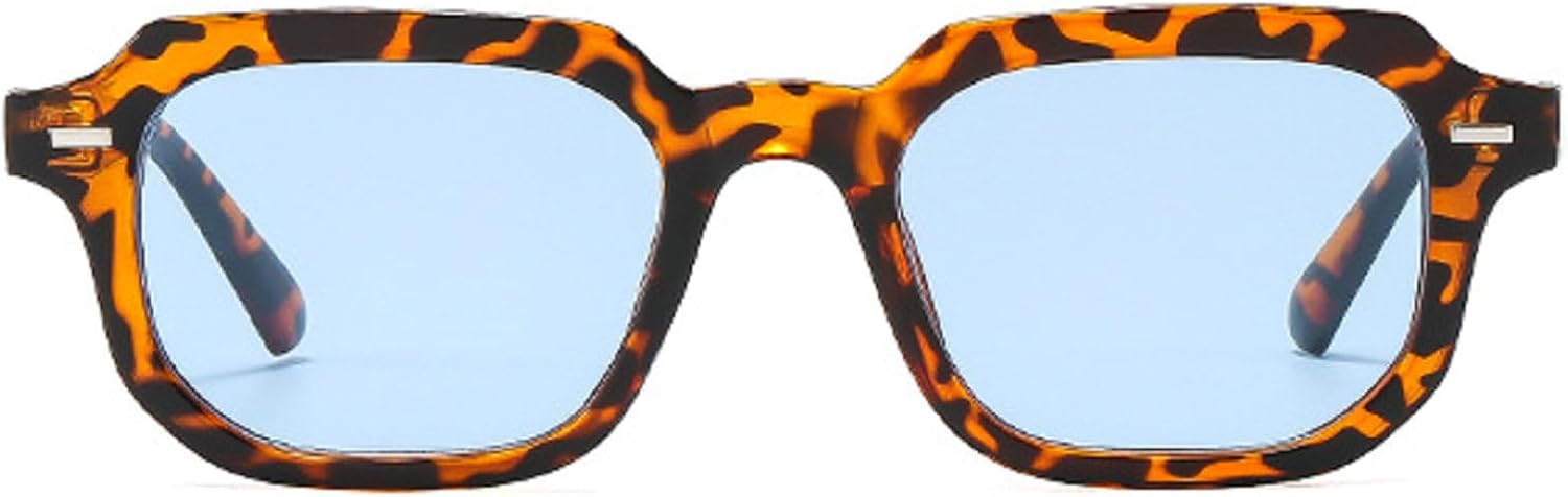 Винтажные прямоугольные солнцезащитные очки с леопардовым принтом и заклепками для женщин и мужчин, модные, 2024 год, синие линзы, квадратная форма mincl, Leopard Blue
Винтажные прямоугольные солнцезащитные очки с леопардовым принтом и заклепками для женщин и мужчин, модные, 2024 год, синие линзы, квадратная форма mincl, Leopard Blue