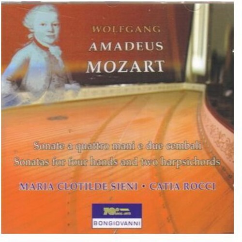 CD диск Mozart / Siene / Rocci: Sonatas for 4 Hands & Two Harpsichords
CD диск Mozart / Siene / Rocci: Sonatas for 4 Hands & Two Harpsichords