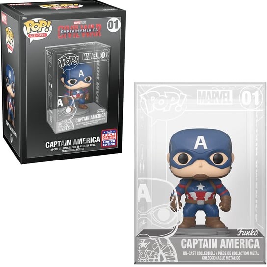 Литой Капитан Америка — Marvel Civil War — Funko POP
Литой Капитан Америка — Marvel Civil War — Funko POP