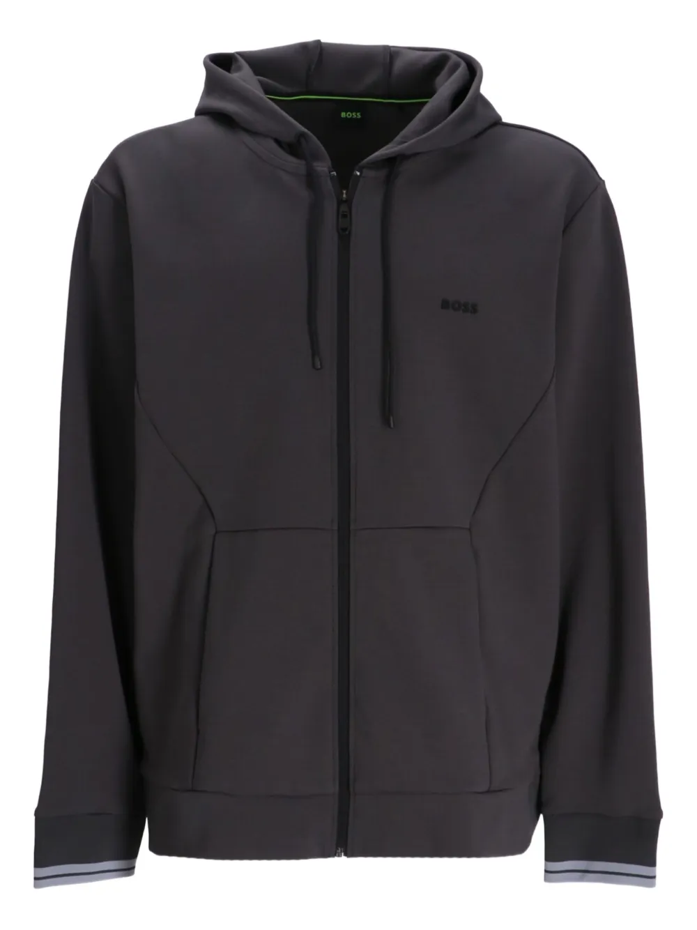 Толстовка на молнии с капюшоном BOSS, серый
Толстовка на молнии с капюшоном BOSS, серый